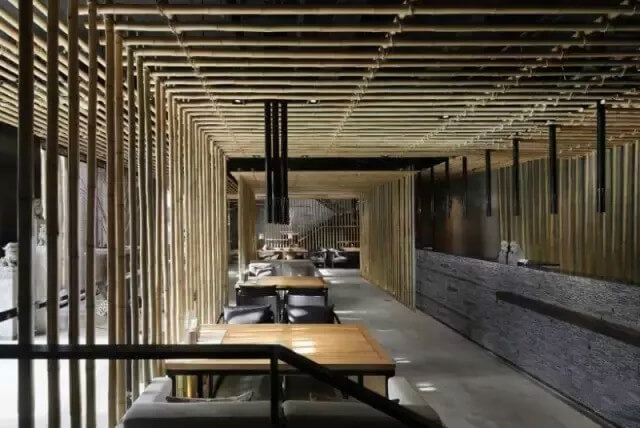 酒吧品牌如何让餐厅设计玩转中国风？几根竹子让你眼前一亮！